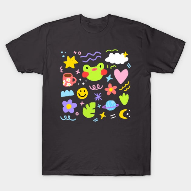 Doodle T-Shirt by Mangayubecik